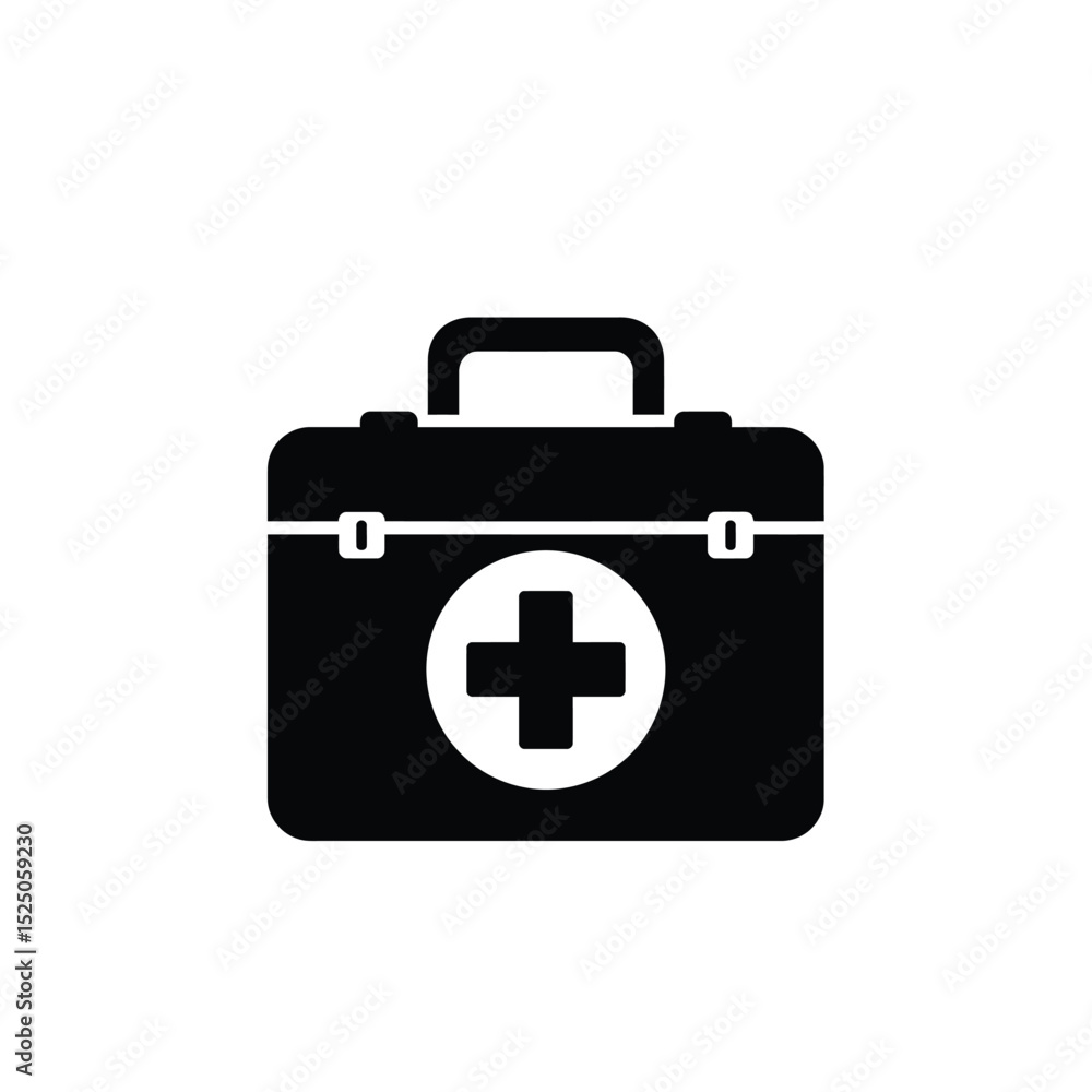 First aid kit medical emergency box icon First aid kit medical emergency box icon