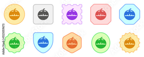 Editable vector pomodoro timer icon. Part of a big icon set family. Perfect for web and app interfaces, presentations, infographics, etc