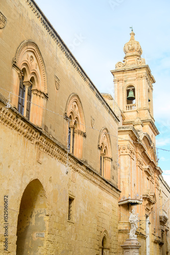 A beautiful view of Mdina  the oldest city in Malta