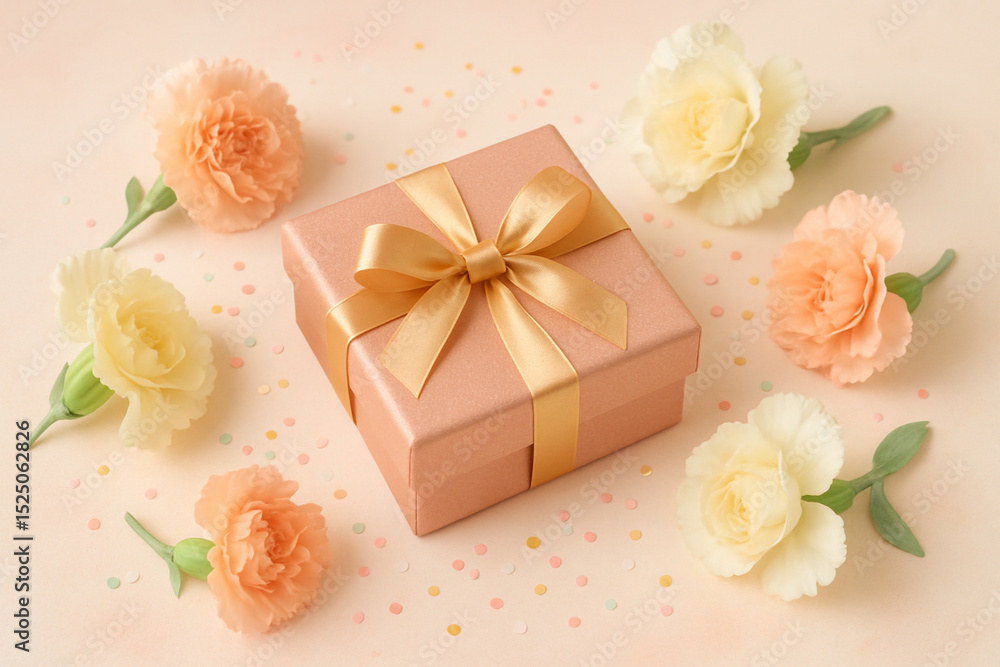 gift box with roses gift box with roses