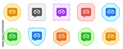 Vector voicemail, voice record icon. Black, white background. Perfect for app and web interfaces, infographics, presentations, marketing, etc.