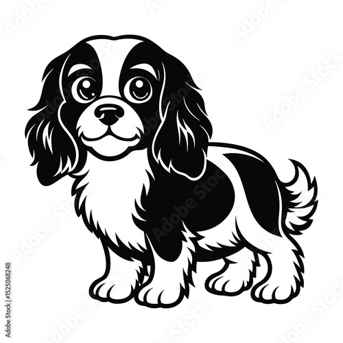 Cavalier King Charles Spaniel SVG