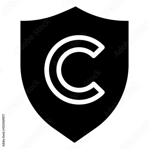 copyright vector icon