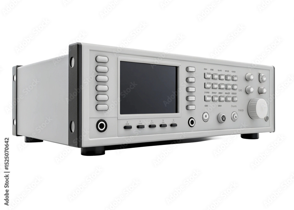 Fototapeta premium signal Generator isolated on white background