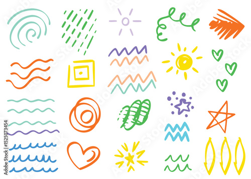 A geometric  set of wireless network icons for web design