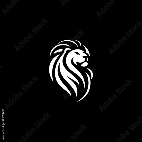 Wallpaper Mural vector image of a lion Torontodigital.ca