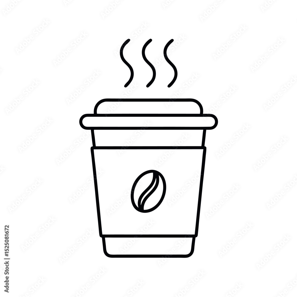 -minimalist-outline-drawing-of-a-coffee-cup-with- -minimalist-outline-drawing-of-a-coffee-cup-with-
