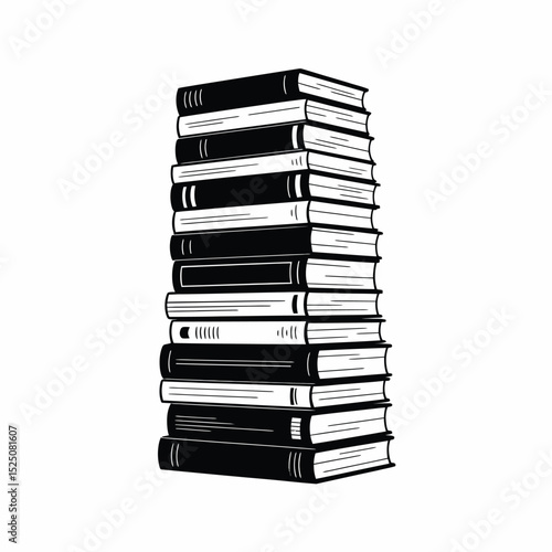 Tall Stack of Books