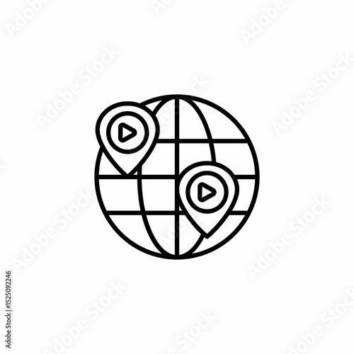 world music icon sign vector