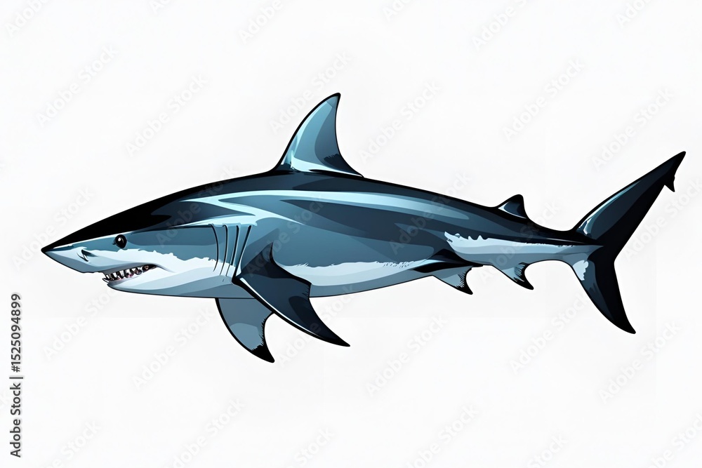 Fototapeta premium great white shark