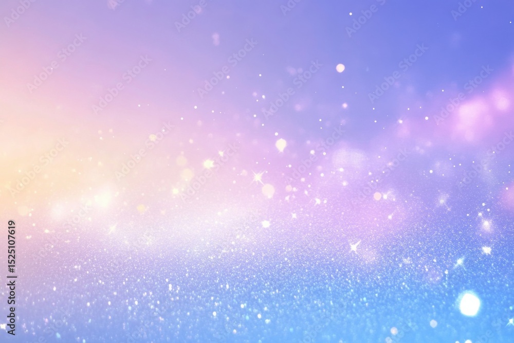 Obraz premium Soft pastel glitter dreamy background