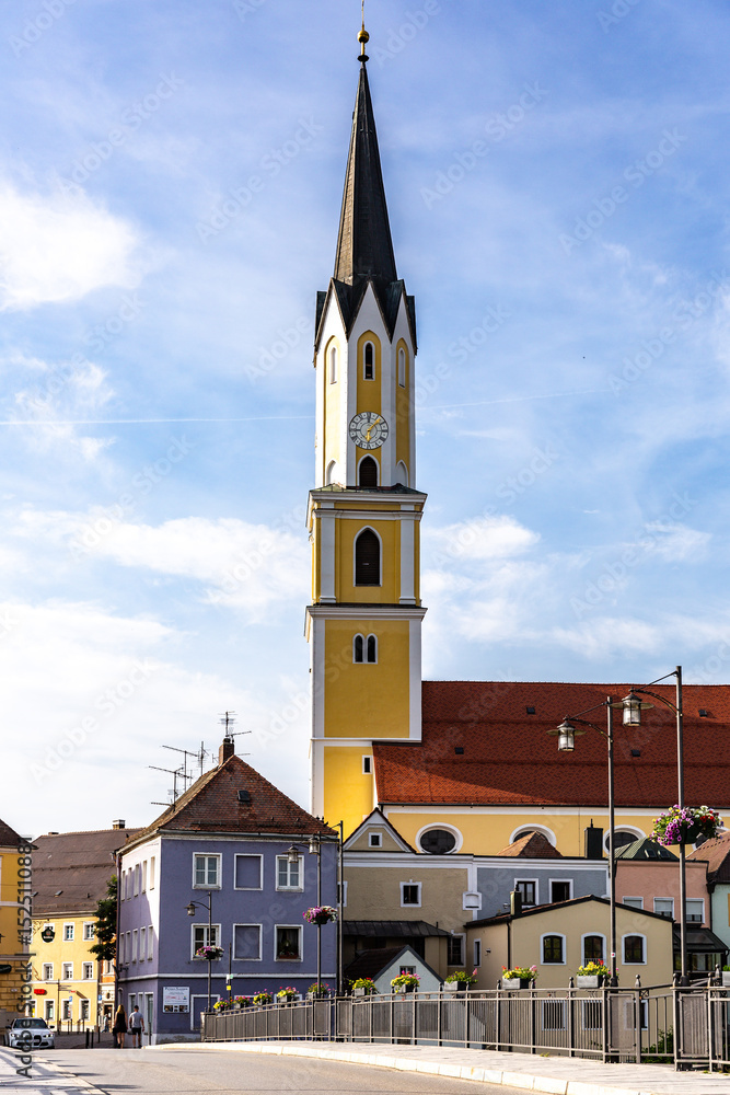Obraz premium Vislhofen an der Donau