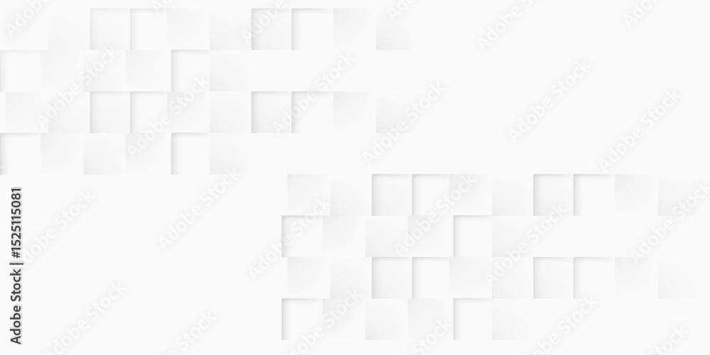 Abstract. Embossed paper square white Background ,light and shadow .Vector. Abstract. Embossed paper square white Background ,light and shadow .Vector.