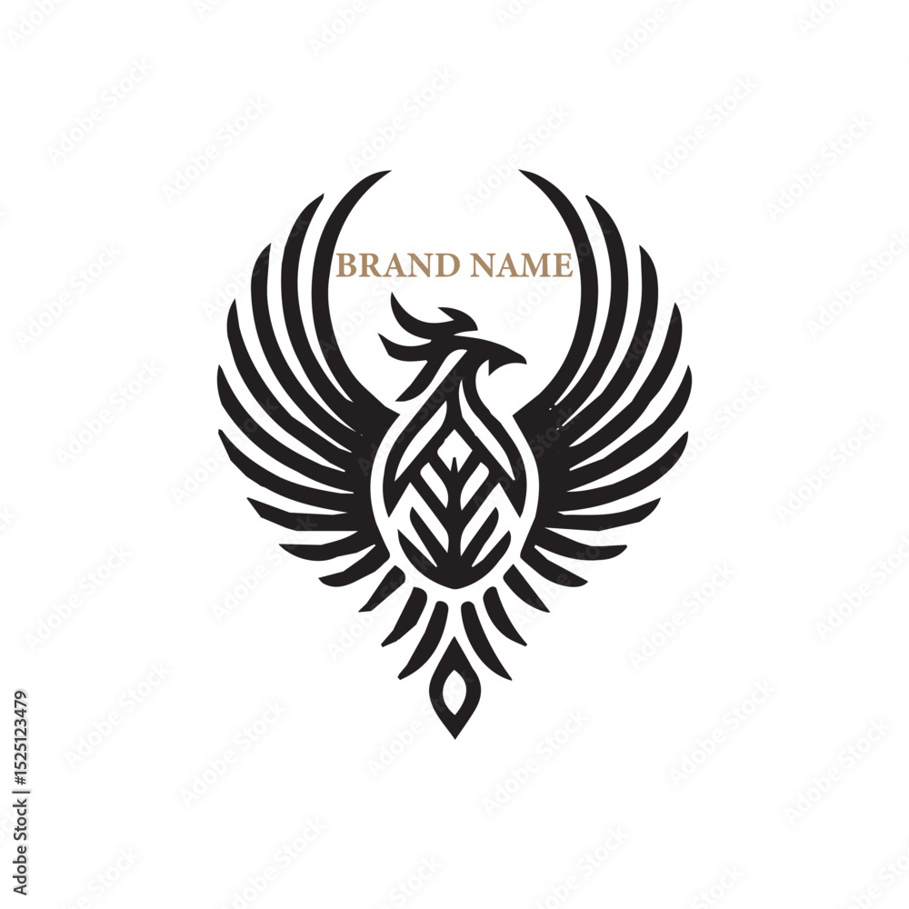 Obraz premium Minimalist vector icon cannabis logo design