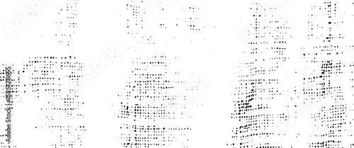 Vector abstract grainy overlay grunge halftone pattern texture effect 