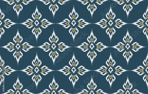 ikat design for ethnic pattern boho seam fabric textile or native geometric and fabric ikat style vector wallpaper motif Illustrator.
