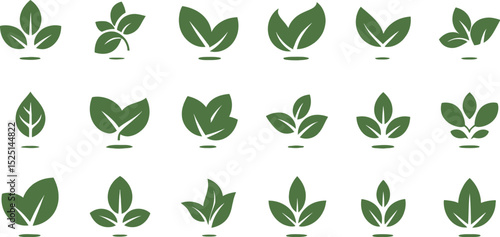 Set of green olives, olive branch vector set, eco-friendly design with nature-inspired elements and floral details