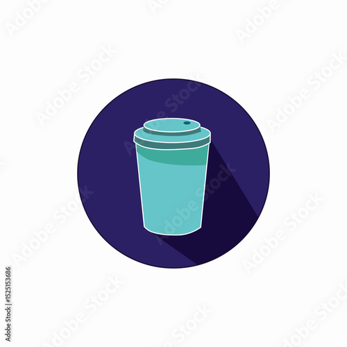 Take away coffee
icon vector