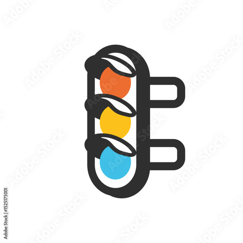 Vertical Traffic Light