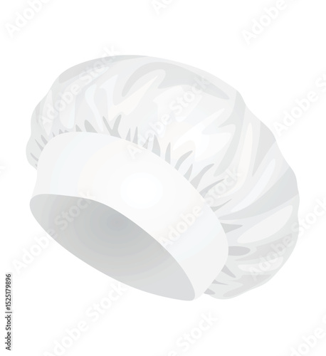 White sleeping hat. vector illustration