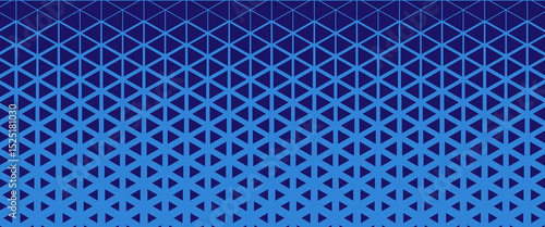 Triangles Halftone Pattern Vector Abstract Geometric Technology Background. Triangular Half Tone Texture.