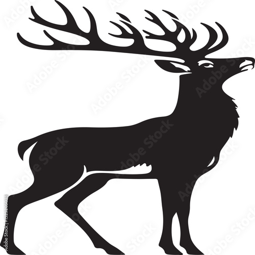 deer vector sihouette