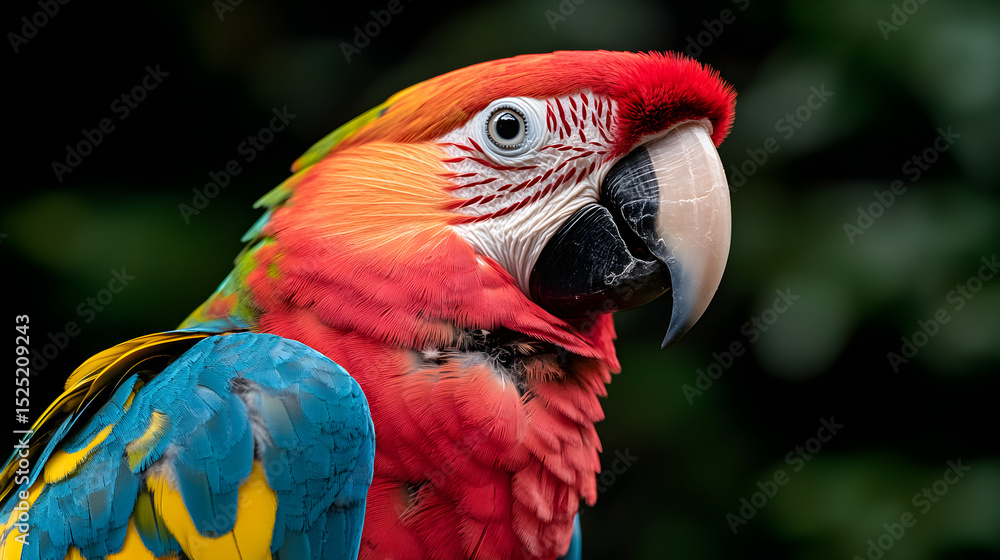 Fototapeta premium Close up of a parrot