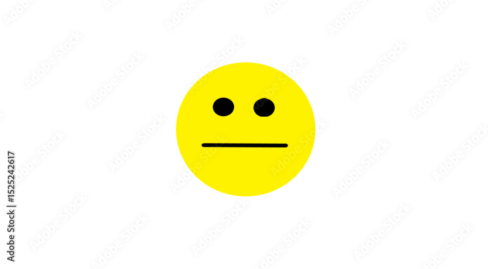 Fototapeta premium No Expression Face