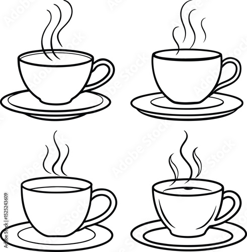 cup of coffee with tea