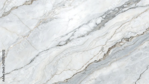 Elegant White Marble Texture High-Resolution Background Image