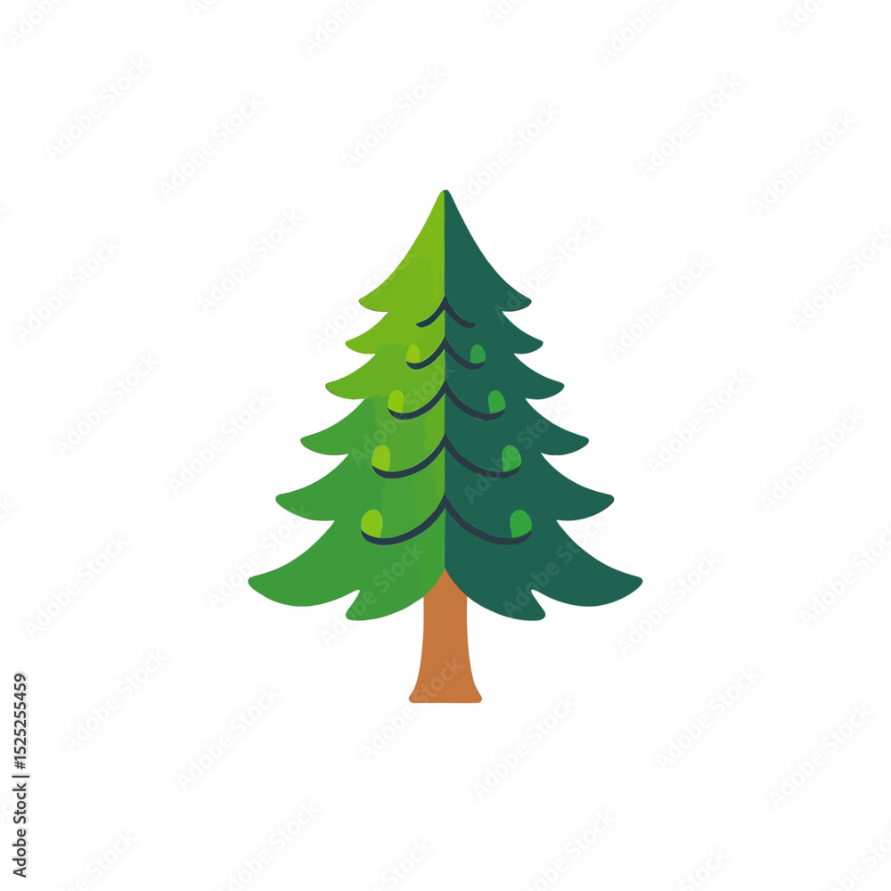 evergreen-tree-icon-illustration-nature-graphic-design evergreen-tree-icon-illustration-nature-graphic-design