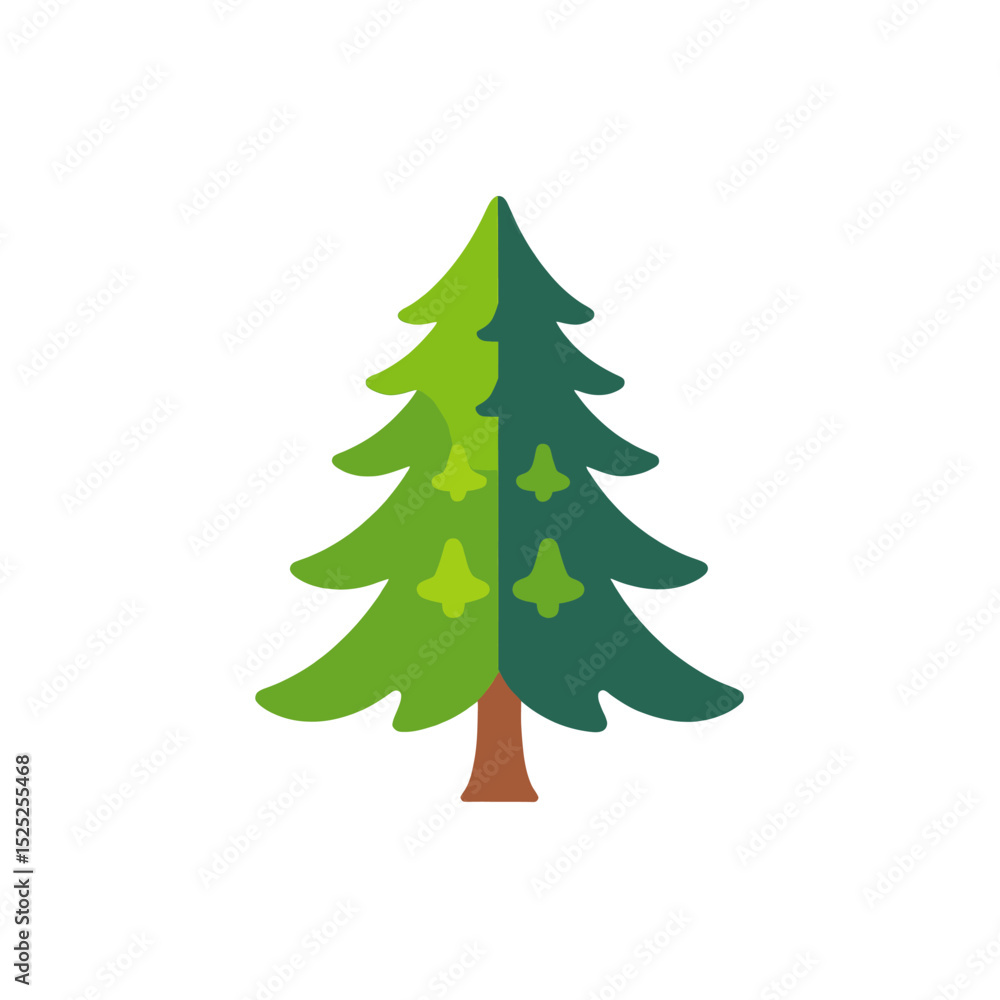 evergreen-tree-icon-illustration-nature-graphic-design evergreen-tree-icon-illustration-nature-graphic-design