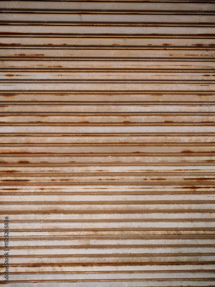 Fototapeta premium Texture Photo of Old Rusty Jalousie Blinds