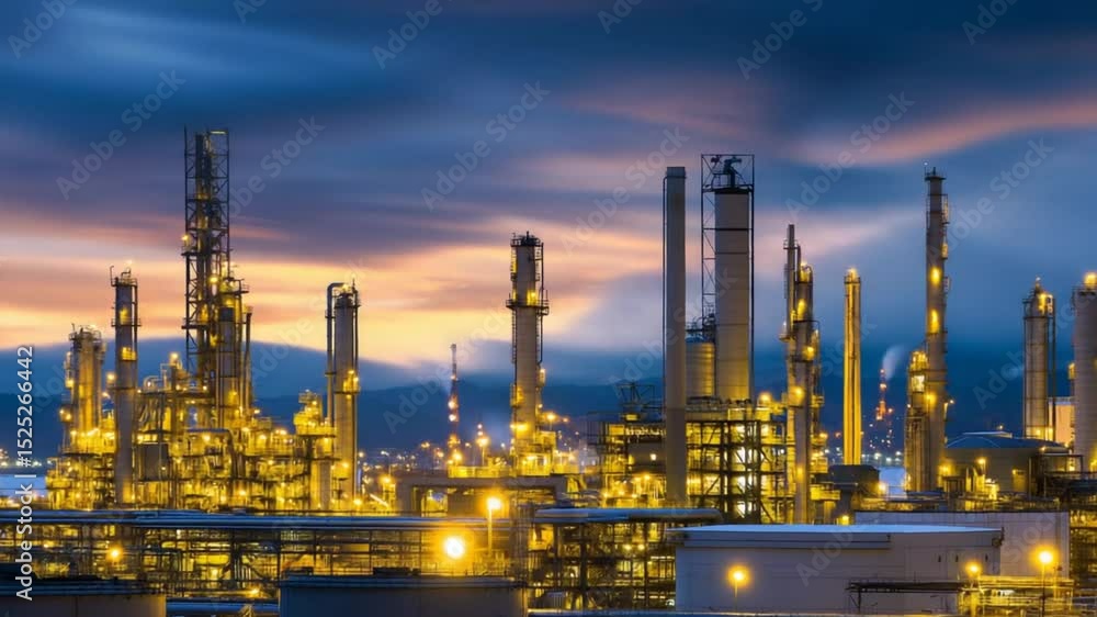 Industrial Complex with Safety Inspections and Maintenance Procedures Industrial Complex with Safety Inspections and Maintenance Procedures