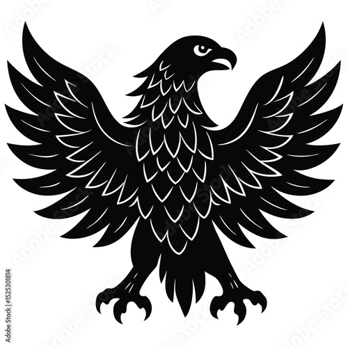 eagle vector sihouette
