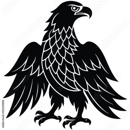 eagle vector sihouette

