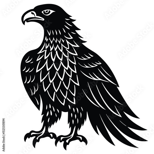 eagle vector sihouette
