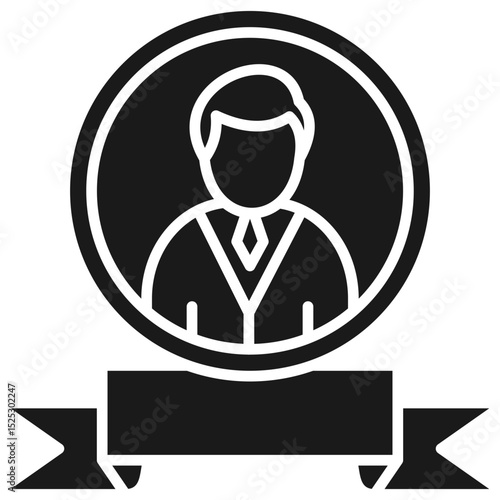 Share Outstanding Glyph Icon