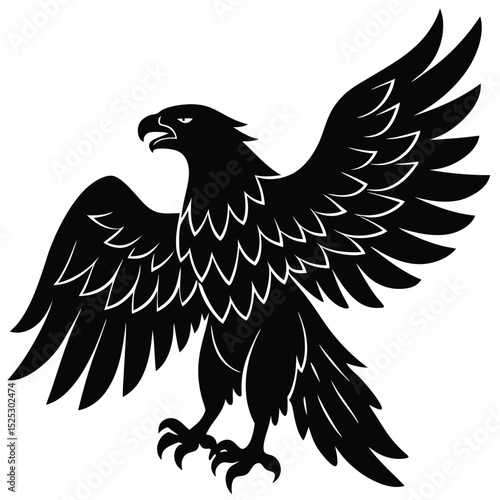 eagle vector sihouette
