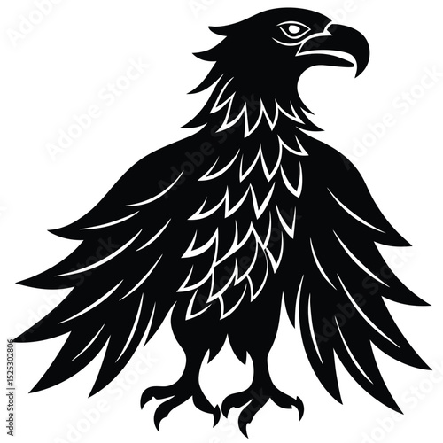eagle vector sihouette
