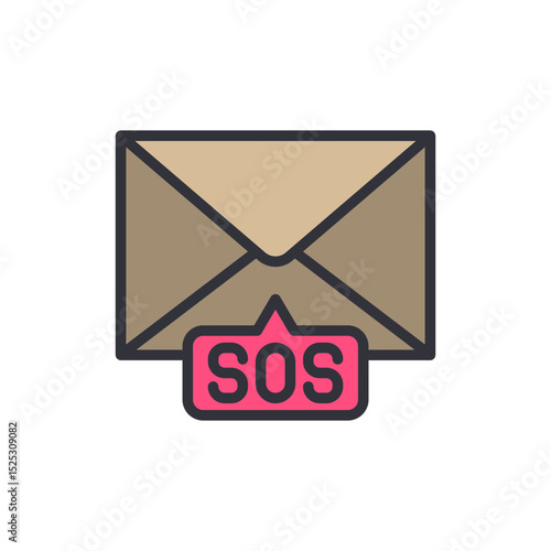 Urgent Communication Indicated By An Email Marked As An Sos Message