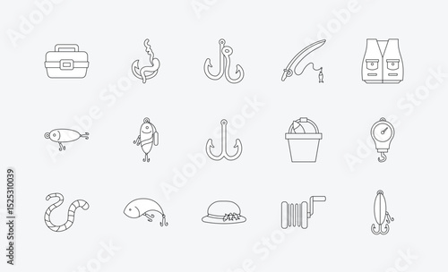 Fisherman Life Illustration Pack
