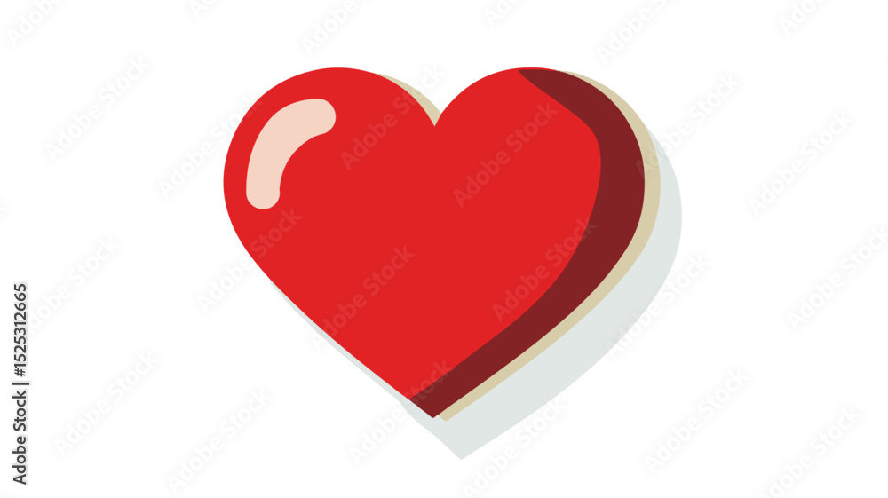 Heart Speech Bubble Flat Vector Illustration for Graphic Design Projects Heart Speech Bubble Flat Vector Illustration for Graphic Design Projects