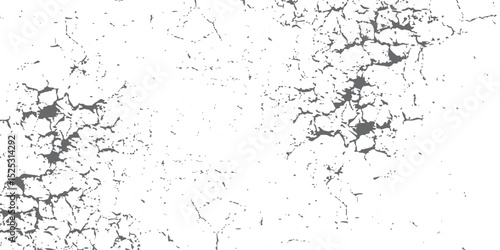 Cracked dry wall texture background. Abstract cracked wall in summer.