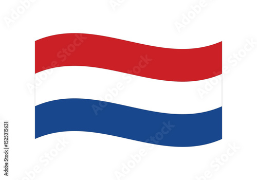 Waving Netherland Flag – National Flag of Netherland in Vector Illustration Style. Flag icon of Netherland. Free Download Waving Netherland Flag – National Flag of Netherland in Vector Illustration Style. Flag icon of Netherland. - GFXLoad