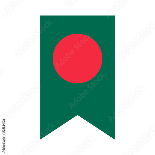 Bangladesh flag isolated on white background. Free Download Bangladesh flag isolated on white background. - GFXLoad