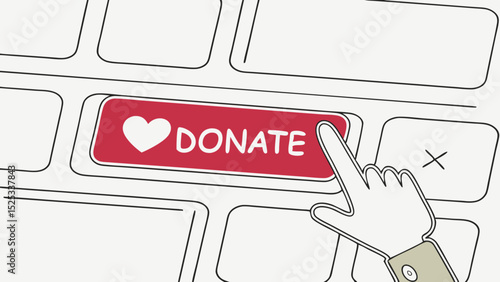 Keyboard Donation Button – Empowering Digital Generosity