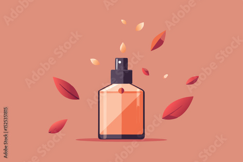 nail polish on white background