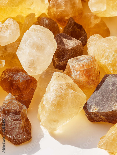 Olibanum piece macroshot close up