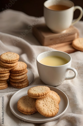 Wallpaper Mural coffee and cookies Torontodigital.ca